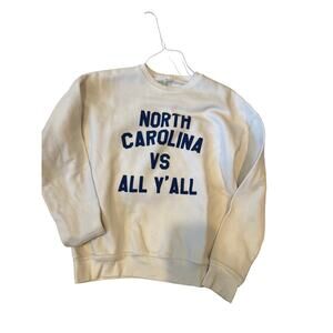 North Carolina vs All Y All Soft Pullover Crewneck Mens S
